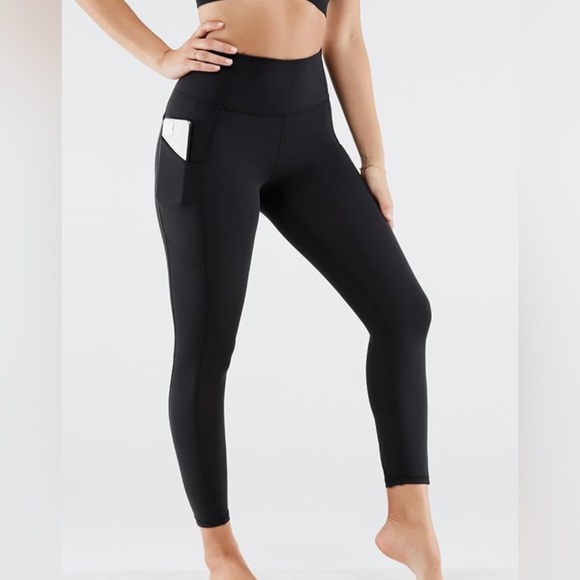 Fabletics Pants - Fabletics Black High-Waisted Leggings